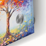 Glamorous Sunset Tree Art – Luxury Home Décor for Modern Glam Interiors