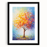 Glamorous Sunset Tree Art – Luxury Home Décor for Modern Glam Interiors