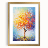 Glamorous Sunset Tree Art – Luxury Home Décor for Modern Glam Interiors