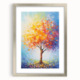 Glamorous Sunset Tree Art – Luxury Home Décor for Modern Glam Interiors