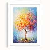 Glamorous Sunset Tree Art – Luxury Home Décor for Modern Glam Interiors