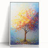 Glamorous Sunset Tree Art – Luxury Home Décor for Modern Glam Interiors