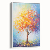 Glamorous Sunset Tree Art – Luxury Home Décor for Modern Glam Interiors