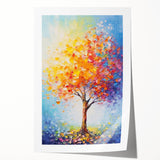 Glamorous Sunset Tree Art – Luxury Home Décor for Modern Glam Interiors