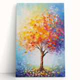 Glamorous Sunset Tree Art – Luxury Home Décor for Modern Glam Interiors