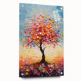 Vibrant Glam Tree Wall Art – Luxury Home Décor for Modern Glam Interiors