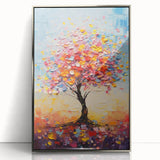 Vibrant Glam Tree Wall Art – Luxury Home Décor for Modern Glam Interiors