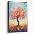 Vibrant Glam Tree Wall Art – Luxury Home Décor for Modern Glam Interiors