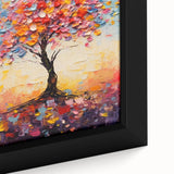 Vibrant Glam Tree Wall Art – Luxury Home Décor for Modern Glam Interiors