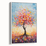 Vibrant Glam Tree Wall Art – Luxury Home Décor for Modern Glam Interiors