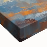 Radiant Sunset Sailing – Golden Horizon Canvas Art with Sailboat