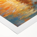 Golden Skies Sailboat – Sunset Reflection Canvas Art for Serene Spaces