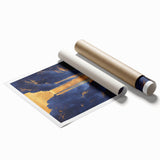 Bold Waterfall Glam Wall Art - Luxury Metallic and Chic Decor