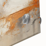 Glam Wall Art - Abstract Gold and Textured Neutral Tones in Modern Style