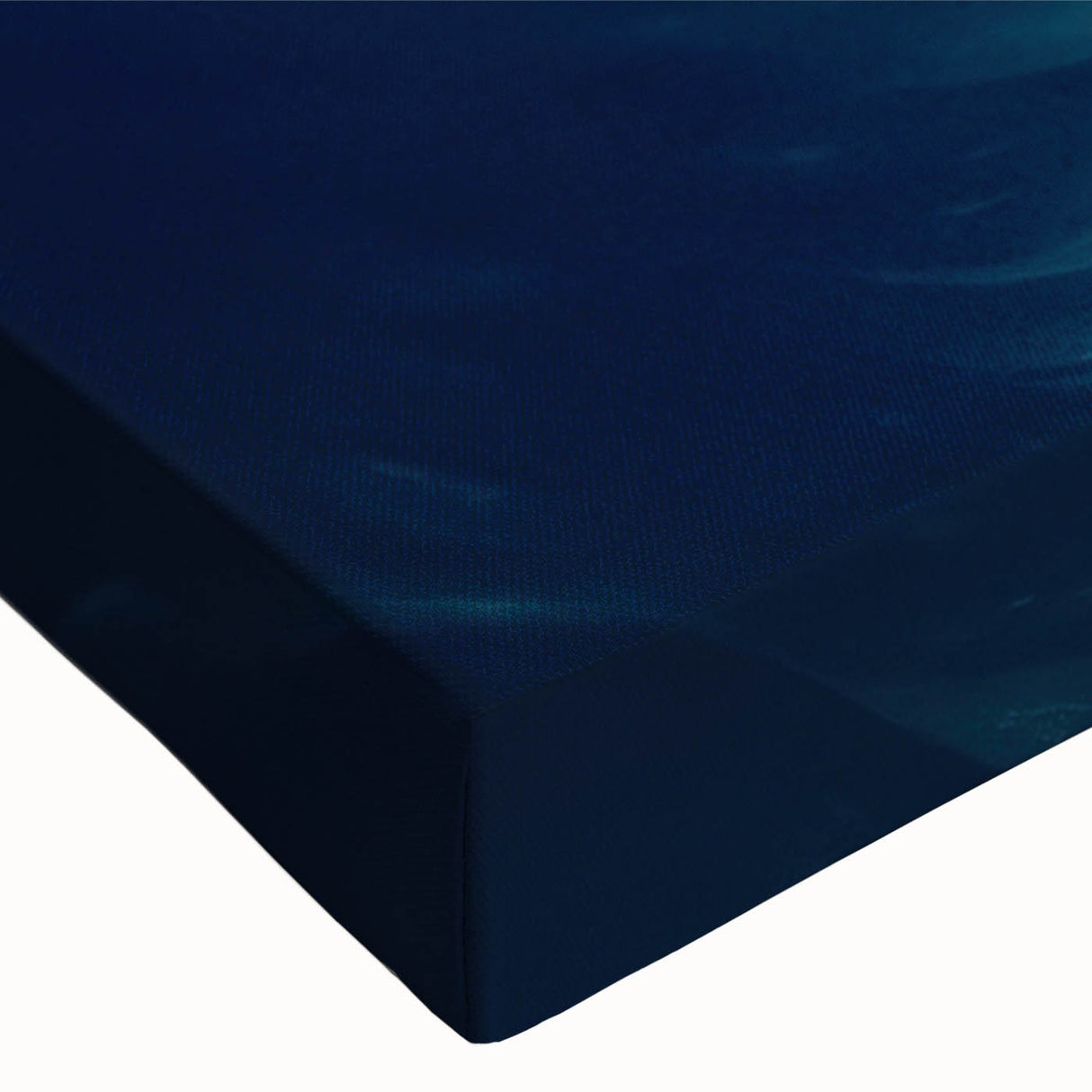 Glam Wall Art - Abstract Gold and Deep Blue Flowing Wave Design