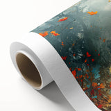 Ethereal Butterfly Garden Wall Art - Glam Nature Collection