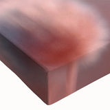 Blossoming Serenity - Soft Pink Floral Wall Art with Pastel Blue Sky