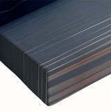 Glam Wall Art – Red Tree with Minimalist Gray Mountains for Modern Decor