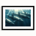 Glamorous Whale Glam Wall Art – Luxury Modern Oceanic Decor