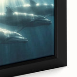 Glamorous Whale Glam Wall Art – Luxury Modern Oceanic Decor