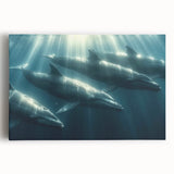 Glamorous Whale Glam Wall Art – Luxury Modern Oceanic Decor