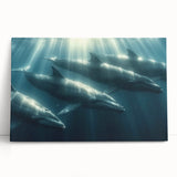 Glamorous Whale Glam Wall Art – Luxury Modern Oceanic Decor