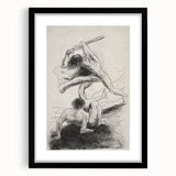 Medieval Gothic Canvas - Gothic Wall Art in Dark Decor Style Prints