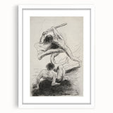 Medieval Gothic Canvas - Gothic Wall Art in Dark Decor Style Prints