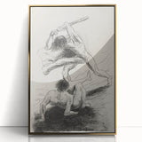 Medieval Gothic Canvas - Gothic Wall Art in Dark Decor Style Prints