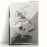 Medieval Gothic Canvas - Gothic Wall Art in Dark Decor Style Prints