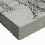 Sketch of Bare Trees - Mysterious Forest Gothic Wall Art Print