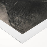 Spiked Hooded Figure Print - Dark Mysterious Gothic Wall Art Decor