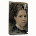 Gothic Wall Art – Vintage Portrait of Woman with Dark, Mysterious Aura