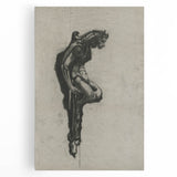 Gothic Wall Art | Mysterious Gargoyle Artwork | Medieval Gothic Prints