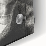 Medieval Gothic Portrait - Mysterious Knight Dark Gothic Wall Art