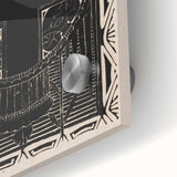 Gothic Wall Art | Medieval Gothic Cross Print | Dark Decor Style