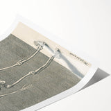 Vintage Gothic Skeleton Print - Classic Anatomical Gothic Wall Art