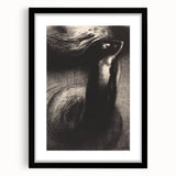 Dark Gothic Wall Art - Ethereal Phantom Vintage Gothic Print