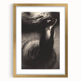 Dark Gothic Wall Art - Ethereal Phantom Vintage Gothic Print