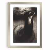 Dark Gothic Wall Art - Ethereal Phantom Vintage Gothic Print