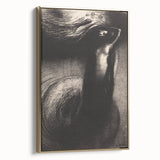 Dark Gothic Wall Art - Ethereal Phantom Vintage Gothic Print