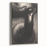 Dark Gothic Wall Art - Ethereal Phantom Vintage Gothic Print