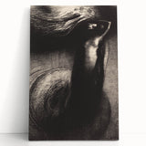 Dark Gothic Wall Art - Ethereal Phantom Vintage Gothic Print