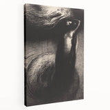 Dark Gothic Wall Art - Ethereal Phantom Vintage Gothic Print