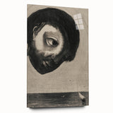 Gothic Wall Art | Surreal Face Illustration | Dark Decor Style