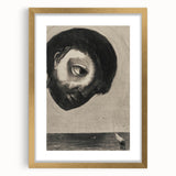 Gothic Wall Art | Surreal Face Illustration | Dark Decor Style