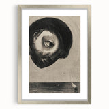 Gothic Wall Art | Surreal Face Illustration | Dark Decor Style