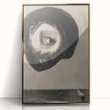 Gothic Wall Art | Surreal Face Illustration | Dark Decor Style