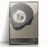 Gothic Wall Art | Surreal Face Illustration | Dark Decor Style