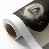 Gothic Wall Art | Surreal Face Illustration | Dark Decor Style